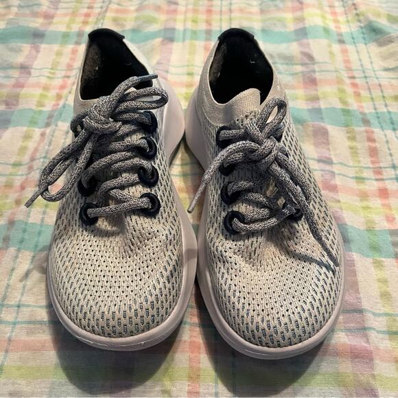 Allbirds Tree Dasher 1 Running Shoes Women’s Size 7.5 Geyser Light Blue - Picture 3 of 13